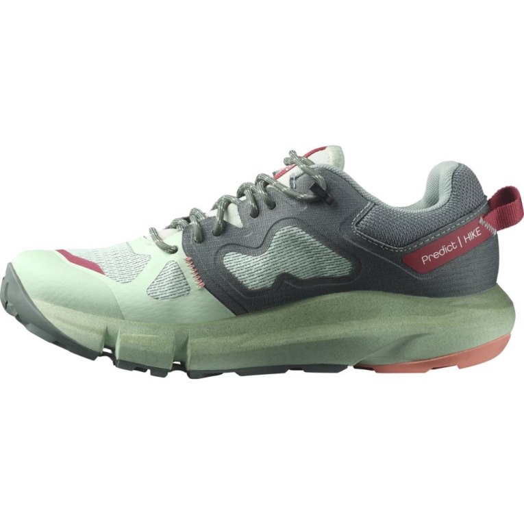 Salomon Predict Hike GTX Women's Hiking Shoes Green | CA 94W68